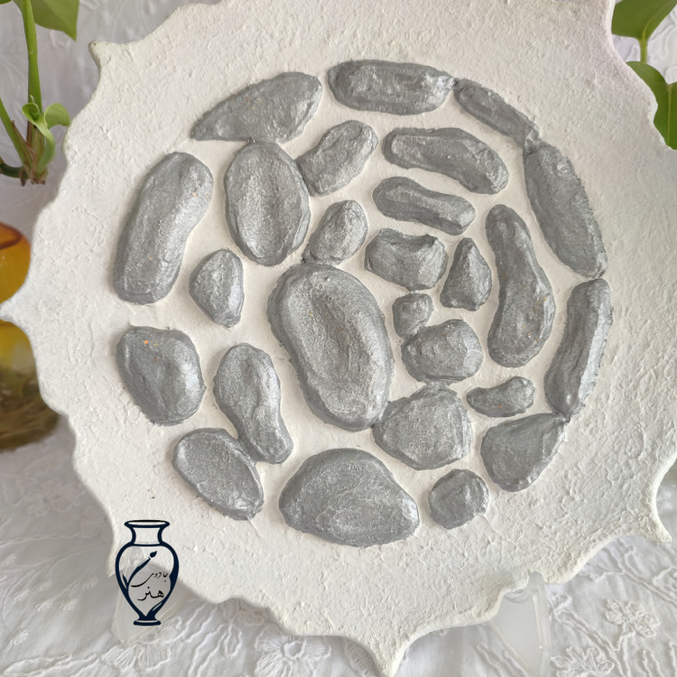 دیوارکوب برجسته طرح سنگ