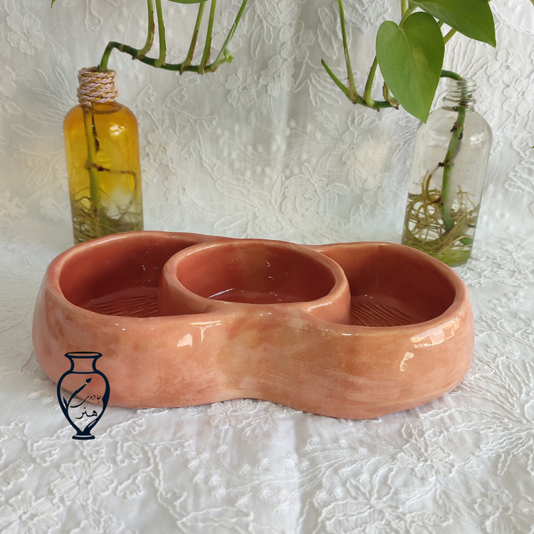 اردورخوری دستساز دفرمه سه تایی - اردورخوری سه خانه