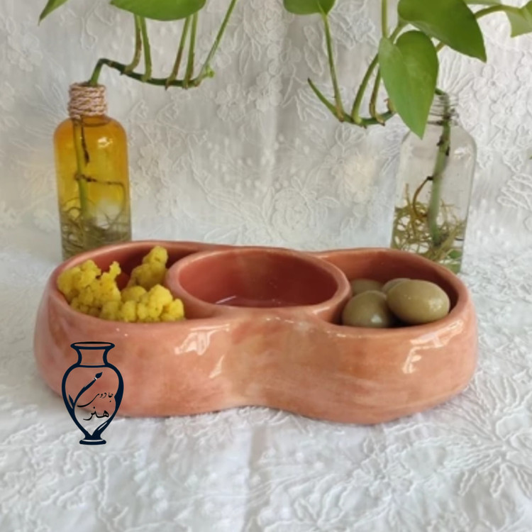 اردورخوری دستساز دفرمه سه تایی - اردورخوری سه خانه